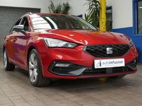 USED 2021 70 SEAT LEON 1.5 ETSI FR DSG MHEV 5d 148 BHP SAT NAV PART LEATHER INTERIOR CRUISE CONTROL PARKING SENSORS 1 OWNER SERVICE HISTORY GENUINE LOW MILEAGE
