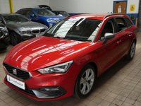 USED 2021 70 SEAT LEON 1.5 ETSI FR DSG MHEV 5d 148 BHP SAT NAV PART LEATHER INTERIOR CRUISE CONTROL PARKING SENSORS 1 OWNER SERVICE HISTORY GENUINE LOW MILEAGE