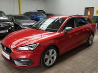 USED 2021 70 SEAT LEON 1.5 ETSI FR DSG MHEV 5d 148 BHP SAT NAV PART LEATHER INTERIOR CRUISE CONTROL PARKING SENSORS 1 OWNER SERVICE HISTORY GENUINE LOW MILEAGE