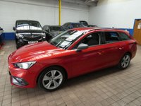 USED 2021 70 SEAT LEON 1.5 ETSI FR DSG MHEV 5d 148 BHP SAT NAV PART LEATHER INTERIOR CRUISE CONTROL PARKING SENSORS 1 OWNER SERVICE HISTORY GENUINE LOW MILEAGE