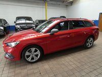 USED 2021 70 SEAT LEON 1.5 ETSI FR DSG MHEV 5d 148 BHP SAT NAV PART LEATHER INTERIOR CRUISE CONTROL PARKING SENSORS 1 OWNER SERVICE HISTORY GENUINE LOW MILEAGE