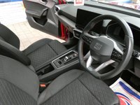 USED 2021 70 SEAT LEON 1.5 ETSI FR DSG MHEV 5d 148 BHP SAT NAV PART LEATHER INTERIOR CRUISE CONTROL PARKING SENSORS 1 OWNER SERVICE HISTORY GENUINE LOW MILEAGE