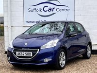 USED 2012 62 PEUGEOT 208 1.2 ACTIVE 5d 82 BHP www.suffolkcarcentre.co.uk - Located at Ilketshall