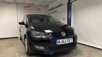 USED 2012 62 VOLKSWAGEN POLO 1.2 MATCH 5d 59 BHP LOW RATE FINANCE AVAILABLE +  FREE12 MONTH RAC MEMBERSHIP + RAC WARRANTY INCLUDED