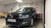 USED 2012 62 VOLKSWAGEN POLO 1.2 MATCH 5d 59 BHP LOW RATE FINANCE AVAILABLE +  FREE12 MONTH RAC MEMBERSHIP + RAC WARRANTY INCLUDED
