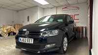 USED 2012 62 VOLKSWAGEN POLO 1.2 MATCH 5d 59 BHP LOW RATE FINANCE AVAILABLE +  FREE12 MONTH RAC MEMBERSHIP + RAC WARRANTY INCLUDED