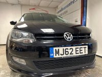USED 2012 62 VOLKSWAGEN POLO 1.2 MATCH 5d 59 BHP LOW RATE FINANCE AVAILABLE +  FREE12 MONTH RAC MEMBERSHIP + RAC WARRANTY INCLUDED