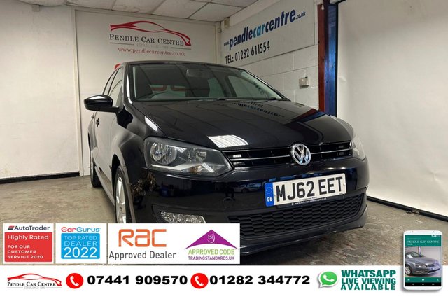 2012 62 Volkswagen Polo 1.2 MATCH 5d 59 BHP