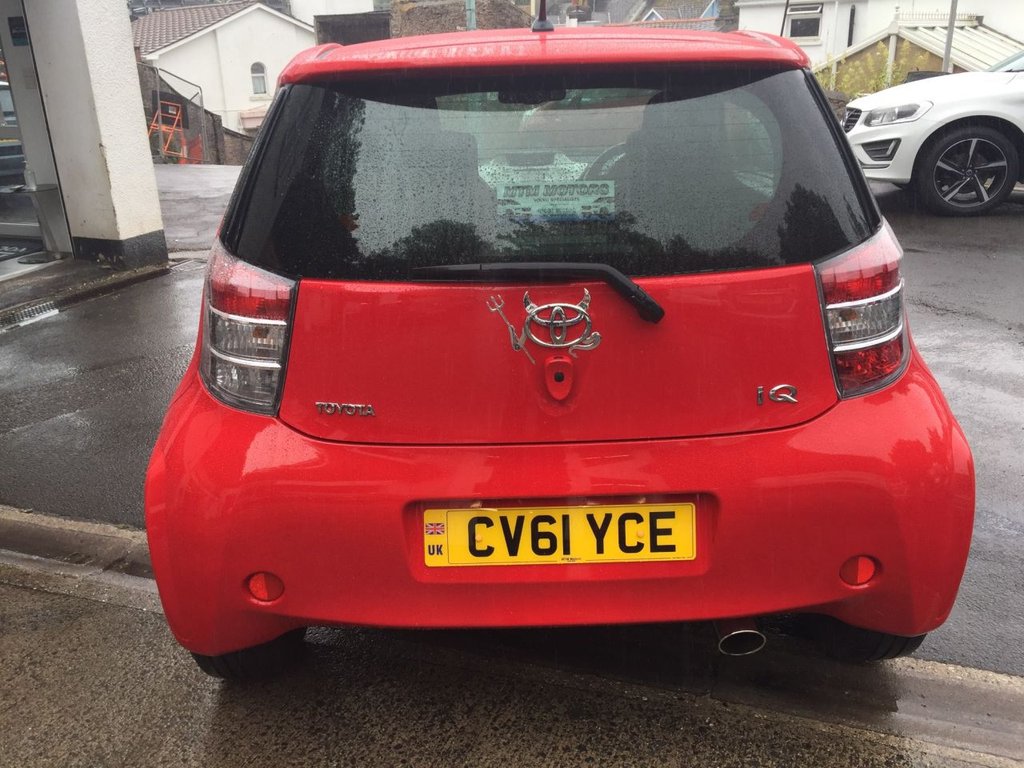 USED 2011 61 TOYOTA IQ 1.0 VVT-I IQ2 3d 68 BHP 53000 MILES FULL SERVICE HISTORY