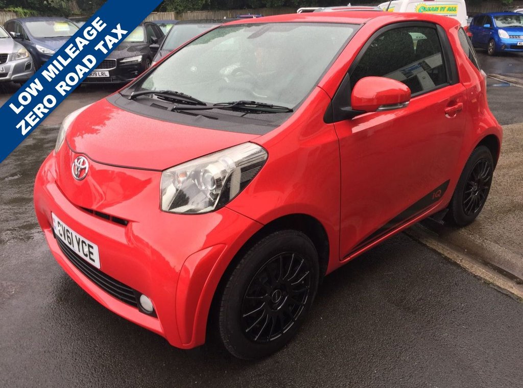 USED 2011 61 TOYOTA IQ 1.0 VVT-I IQ2 3d 68 BHP 53000 MILES FULL SERVICE HISTORY