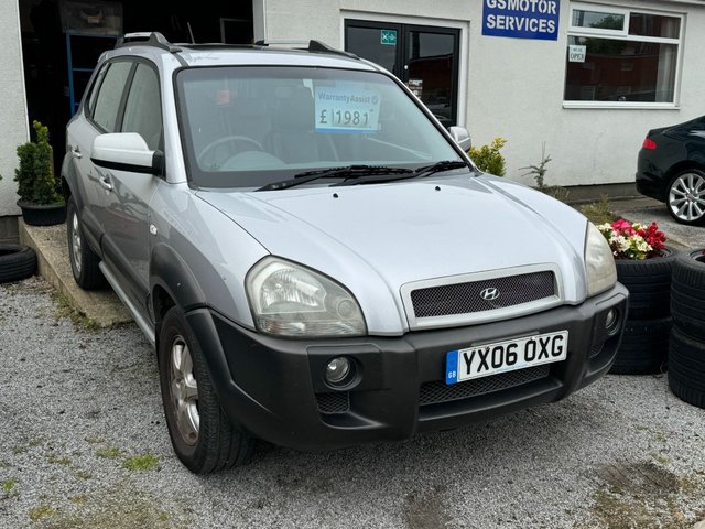 2006 06 Hyundai Tucson 2.0 CDX CRTD 4WD 5d 111 BHP