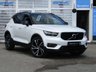 USED 2020 20 VOLVO XC40 2.0 D3 R-DESIGN PRO 5d 148 BHP Finished in CRYSTAL WHITE MET met and contrasting EBONY HEATED LEATHER/ALCANTARA TRIM. This Volvo XC40 is a spacious small SUV with smart styling and a comfortable drive. In short it is a bit of a cracker with a sophisticated look and an upmarket feel. Features include Sat Nav, DAB, B/Tooth, Day Run Lights, Heated Leather Front and Rear Seats, 20" Alloys, Tinted Windows, Heated Steering Wheel and much more. Dealer serviced at 5 miles, 15443 miles, 34560 miles, 39473 miles and at 72089 miles.