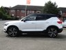 USED 2020 20 VOLVO XC40 2.0 D3 R-DESIGN PRO 5d 148 BHP Finished in CRYSTAL WHITE MET met and contrasting EBONY HEATED LEATHER/ALCANTARA TRIM. This Volvo XC40 is a spacious small SUV with smart styling and a comfortable drive. In short it is a bit of a cracker with a sophisticated look and an upmarket feel. Features include Sat Nav, DAB, B/Tooth, Day Run Lights, Heated Leather Front and Rear Seats, 20" Alloys, Tinted Windows, Heated Steering Wheel and much more. Dealer serviced at 5 miles, 15443 miles, 34560 miles, 39473 miles and at 72089 miles.