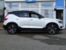 USED 2020 20 VOLVO XC40 2.0 D3 R-DESIGN PRO 5d 148 BHP Finished in CRYSTAL WHITE MET met and contrasting EBONY HEATED LEATHER/ALCANTARA TRIM. This Volvo XC40 is a spacious small SUV with smart styling and a comfortable drive. In short it is a bit of a cracker with a sophisticated look and an upmarket feel. Features include Sat Nav, DAB, B/Tooth, Day Run Lights, Heated Leather Front and Rear Seats, 20" Alloys, Tinted Windows, Heated Steering Wheel and much more. Dealer serviced at 5 miles, 15443 miles, 34560 miles, 39473 miles and at 72089 miles.