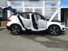 USED 2020 20 VOLVO XC40 2.0 D3 R-DESIGN PRO 5d 148 BHP Finished in CRYSTAL WHITE MET met and contrasting EBONY HEATED LEATHER/ALCANTARA TRIM. This Volvo XC40 is a spacious small SUV with smart styling and a comfortable drive. In short it is a bit of a cracker with a sophisticated look and an upmarket feel. Features include Sat Nav, DAB, B/Tooth, Day Run Lights, Heated Leather Front and Rear Seats, 20" Alloys, Tinted Windows, Heated Steering Wheel and much more. Dealer serviced at 5 miles, 15443 miles, 34560 miles, 39473 miles and at 72089 miles.