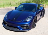 USED 2021 21 PORSCHE 718 CAYMAN 4.0 CAYMAN GT4 PDK 2d 415 BHP GREAT SPEC, SPORTS SEATS, PDK GEARBOX, PORSCHE WARRANTY, PDLS PLUS HEADLIGHTS, CARBON INTERIOR TRIM, RAX-TEX WITH CONTRASTING RED STITCHING, CHRONO, BOSE STEREO