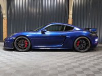 USED 2021 21 PORSCHE 718 CAYMAN 4.0 CAYMAN GT4 PDK 2d 415 BHP GREAT SPEC, SPORTS SEATS, PDK GEARBOX, PORSCHE WARRANTY, PDLS PLUS HEADLIGHTS, CARBON INTERIOR TRIM, RAX-TEX WITH CONTRASTING RED STITCHING, CHRONO, BOSE STEREO