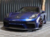 USED 2021 21 PORSCHE 718 CAYMAN 4.0 CAYMAN GT4 PDK 2d 415 BHP GREAT SPEC, SPORTS SEATS, PDK GEARBOX, PORSCHE WARRANTY, PDLS PLUS HEADLIGHTS, CARBON INTERIOR TRIM, RAX-TEX WITH CONTRASTING RED STITCHING, CHRONO, BOSE STEREO