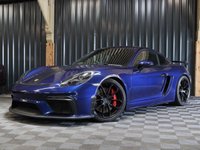 USED 2021 21 PORSCHE 718 CAYMAN 4.0 CAYMAN GT4 PDK 2d 415 BHP GREAT SPEC, SPORTS SEATS, PDK GEARBOX, PORSCHE WARRANTY, PDLS PLUS HEADLIGHTS, CARBON INTERIOR TRIM, RAX-TEX WITH CONTRASTING RED STITCHING, CHRONO, BOSE STEREO