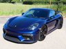 USED 2021 21 PORSCHE 718 CAYMAN 4.0 CAYMAN GT4 PDK 2d 415 BHP GREAT SPEC, SPORTS SEATS, PDK GEARBOX, PORSCHE WARRANTY, PDLS PLUS HEADLIGHTS, CARBON INTERIOR TRIM, RAX-TEX WITH CONTRASTING RED STITCHING, CHRONO, BOSE STEREO
