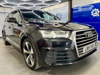 USED 2015 15 AUDI Q7 3.0 TDI V6 S line SUV 5dr Diesel Tiptronic quattro Euro 6 (s/s) (272 ps) Virtual Cockpit - 21K Extras - Leather Package