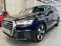 USED 2015 15 AUDI Q7 3.0 TDI V6 S line SUV 5dr Diesel Tiptronic quattro Euro 6 (s/s) (272 ps) Virtual Cockpit - 21K Extras - Leather Package