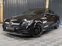 USED 2019 19 MERCEDES-BENZ C-CLASS 3.0 AMG C 43 4MATIC PREMIUM PLUS 2d 385 BHP PREMIUM PLUS PACKAGE   - BLACK WITH RED LEATHER - GLASS SUNROOF - 12 MONTH WARRANTY - FULL SERVICE HISTORY