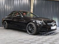 USED 2019 19 MERCEDES-BENZ C-CLASS 3.0 AMG C 43 4MATIC PREMIUM PLUS 2d 385 BHP PREMIUM PLUS PACKAGE   - BLACK WITH RED LEATHER - GLASS SUNROOF - 12 MONTH WARRANTY - FULL SERVICE HISTORY