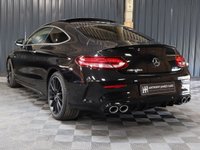 USED 2019 19 MERCEDES-BENZ C-CLASS 3.0 AMG C 43 4MATIC PREMIUM PLUS 2d 385 BHP PREMIUM PLUS PACKAGE   - BLACK WITH RED LEATHER - GLASS SUNROOF - 12 MONTH WARRANTY - FULL SERVICE HISTORY