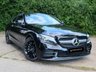 USED 2019 19 MERCEDES-BENZ C-CLASS 3.0 AMG C 43 4MATIC PREMIUM PLUS 2d 385 BHP PREMIUM PLUS PACKAGE   - BLACK WITH RED LEATHER - GLASS SUNROOF - 12 MONTH WARRANTY - FULL SERVICE HISTORY