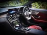 USED 2019 19 MERCEDES-BENZ C-CLASS 3.0 AMG C 43 4MATIC PREMIUM PLUS 2d 385 BHP PREMIUM PLUS PACKAGE   - BLACK WITH RED LEATHER - GLASS SUNROOF - 12 MONTH WARRANTY - FULL SERVICE HISTORY