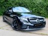 USED 2019 19 MERCEDES-BENZ C-CLASS 3.0 AMG C 43 4MATIC PREMIUM PLUS 2d 385 BHP PREMIUM PLUS PACKAGE   - BLACK WITH RED LEATHER - GLASS SUNROOF - 12 MONTH WARRANTY - FULL SERVICE HISTORY