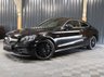 USED 2019 19 MERCEDES-BENZ C-CLASS 3.0 AMG C 43 4MATIC PREMIUM PLUS 2d 385 BHP PREMIUM PLUS PACKAGE   - BLACK WITH RED LEATHER - GLASS SUNROOF - 12 MONTH WARRANTY - FULL SERVICE HISTORY
