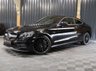 USED 2019 19 MERCEDES-BENZ C-CLASS 3.0 AMG C 43 4MATIC PREMIUM PLUS 2d 385 BHP PREMIUM PLUS PACKAGE   - BLACK WITH RED LEATHER - GLASS SUNROOF - 12 MONTH WARRANTY - FULL SERVICE HISTORY