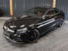 USED 2019 19 MERCEDES-BENZ C-CLASS 3.0 AMG C 43 4MATIC PREMIUM PLUS 2d 385 BHP PREMIUM PLUS PACKAGE   - BLACK WITH RED LEATHER - GLASS SUNROOF - 12 MONTH WARRANTY - FULL SERVICE HISTORY