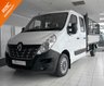 USED 2018 18 RENAULT MASTER 2.3 LL35 BUSINESS DOUBLE CAB CAGED DROPSIDE 130 BHP VERY LOW MILES  DAB RADIO+REAR PARKING SENSORS