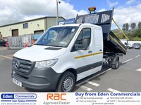 USED 2021 71 MERCEDES-BENZ SPRINTER 2.0 315 CDI 148 BHP DOUBLE CAB TIPPER  