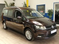 USED 2019 69 VOLKSWAGEN CADDY MAXI 2.0 C20 LIFE TDI 5d 101 BHP 7 SEATS SAT NAV CRUISE CONTROLL PARK SENSORS 1 OWNER SERVICE HISTORY GENUINE LOW MILEAGE