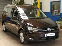 USED 2019 69 VOLKSWAGEN CADDY MAXI 2.0 C20 LIFE TDI 5d 101 BHP 7 SEATS SAT NAV CRUISE CONTROLL PARK SENSORS 1 OWNER SERVICE HISTORY GENUINE LOW MILEAGE