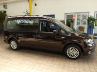 USED 2019 69 VOLKSWAGEN CADDY MAXI 2.0 C20 LIFE TDI 5d 101 BHP 7 SEATS SAT NAV CRUISE CONTROLL PARK SENSORS 1 OWNER SERVICE HISTORY GENUINE LOW MILEAGE