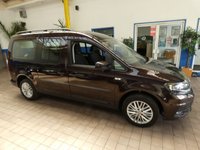 USED 2019 69 VOLKSWAGEN CADDY MAXI 2.0 C20 LIFE TDI 5d 101 BHP 7 SEATS SAT NAV CRUISE CONTROLL PARK SENSORS 1 OWNER SERVICE HISTORY GENUINE LOW MILEAGE