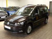 USED 2019 69 VOLKSWAGEN CADDY MAXI 2.0 C20 LIFE TDI 5d 101 BHP 7 SEATS SAT NAV CRUISE CONTROLL PARK SENSORS 1 OWNER SERVICE HISTORY GENUINE LOW MILEAGE