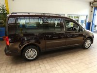 USED 2019 69 VOLKSWAGEN CADDY MAXI 2.0 C20 LIFE TDI 5d 101 BHP 7 SEATS SAT NAV CRUISE CONTROLL PARK SENSORS 1 OWNER SERVICE HISTORY GENUINE LOW MILEAGE