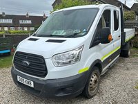 USED 2016 16 FORD TRANSIT 2.2 350 L3 DCB DCC DRW 124 BHP 