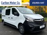 USED 2019 19 VAUXHALL VIVARO 1.6 L2 H1 DOUBLE / CREW CAB 120 BHP  