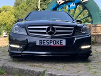 USED 2011 11 MERCEDES-BENZ C-CLASS 1.8 C250 CGI BLUEEFFICIENCY SPORT 4d 202 BHP 2011 MERCEDES C250 SPORT 4DR - AUTOMATIC PADDLE SHIFT GEARBOX - 3 FORMER KEEPERS - SERVICE HISTORY - ELEC GLASS SUNROOF - FULL BLACK LEATHER - AMG ALLOYS / STYLING KIT - SATELLITE NAVIGATION