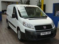 USED 2015 65 FIAT SCUDO 1.6 COMFORT MULTIJET SWB 89 BHP NICE TIDY EXAMPLE PLYLINED BULKHEAD 3 SEATS RADIO CD 2 OWNERS SERVICE HISTORY