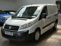 USED 2015 65 FIAT SCUDO 1.6 COMFORT MULTIJET SWB 89 BHP NICE TIDY EXAMPLE PLYLINED BULKHEAD 3 SEATS RADIO CD 2 OWNERS SERVICE HISTORY