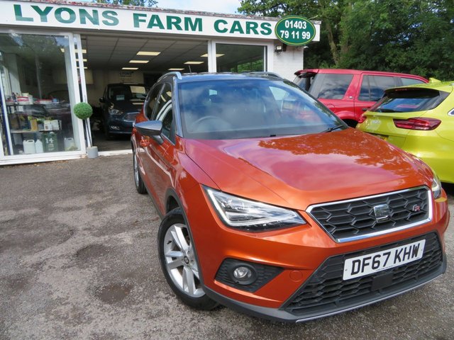 2018 67 Seat Arona 1.0 TSI FR DSG 5d 114 BHP AUTOMATIC