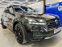 USED 2020 20 VOLKSWAGEN TOUAREG 3.0 TDI V6 Black Edition SUV 5dr Diesel Tiptronic 4Motion Euro 6 (s/s) (286 ps) Pan Roof,VAT Q,&pound;5k+Extras